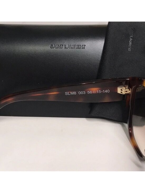 New Authentic Saint Laurent Havana SLM8 003 Sunglasses main image 11